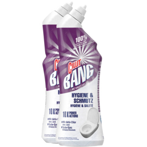 Cillit Bang WC Reiniger Hygiene & Schmutz, 2 x 750 ml Cillit Bang WC Reiniger Hygiene & Schmutz, 2 x 750 ml