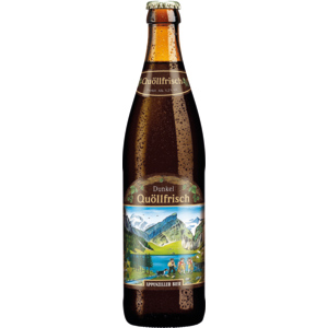 Appenzeller Bier Quöllfrisch dunkel MW, Harasse zu 20 Flaschen x 50 cl Appenzeller Bier Quöllfrisch dunkel MW, Harasse zu 20 Flaschen x 50 cl