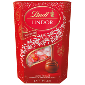 Lindt Lindor Kugeln Milch Xmas, 200 g