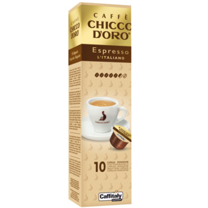 Chicco d'Oro Caffitaly Espresso Italiano, 10 Kapseln Chicco d'Oro Caffitaly Espresso Italiano, 10 Kapseln