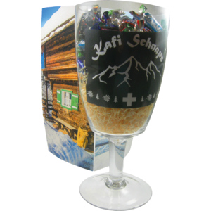 Kafi-Glas XXL "Kafi-Schnaps" mit Celebrations, 500 g