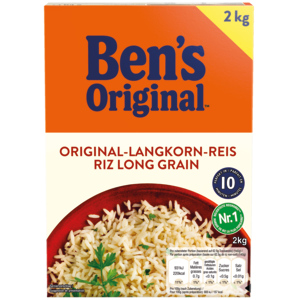 Ben's Original Langkornreis 10 min, 6 x 2 kg Ben's Original Langkornreis 10 min, 6 x 2 kg