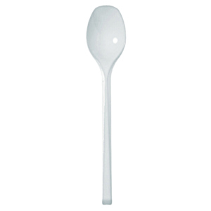 Papstar Cucchiaino da caffè 12,5 cm bianco pacco da 100 pezzi
