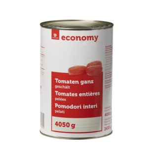 Economy Tomaten geschält, 4.05 kg