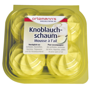 Orlemann's Knoblauchschaum, Rosetten, 4 x 10 g Orlemann's Knoblauchschaum, Rosetten, 4 x 10 g