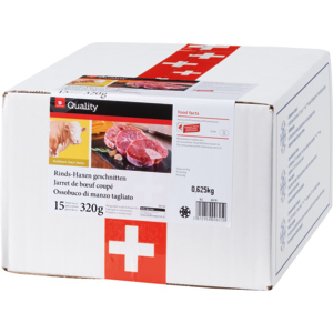 Rinds-Haxen, tiefgekühlt, ca. 15 x 320 g Rinds-Haxen, tiefgekühlt, ca. 15 x 320 g
