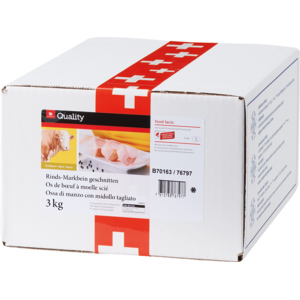 Markbein geschnitten, tiefgekühlt, 3 kg Markbein geschnitten, tiefgekühlt, 3 kg