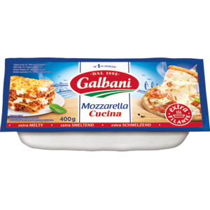 Galbani Mozzarella cucina, Block, 400 g
