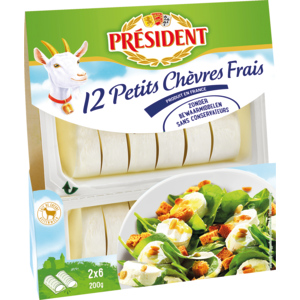 Président Petits Chèvres, 12 Stücke, 200 g