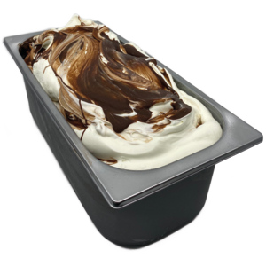 Gelato di Natura Mantecati Panna Variegato con Nusella, 5,5 l Gelato di Natura Mantecati Panna Variegato con Nusella, 5,5 l