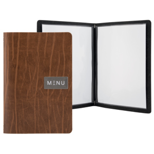 Securit Menukarte Leder, A5