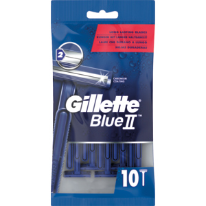 Gillette Einwegrasierer Blue II, 10 St Gillette Einwegrasierer Blue II, 10 St