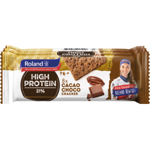 Roland Cracker Sport High Protein Choco, 3 x 45 g Roland Cracker Sport High Protein Choco, 3 x 45 g