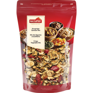 Nectaflor Knuspriger Gemüse-Mix, 250 g Nectaflor Knuspriger Gemüse-Mix, 250 g