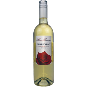 Mon Amour Chardonnay Pays d'Oc IGP, 75 cl Mon Amour Chardonnay Pays d'Oc IGP, 75 cl
