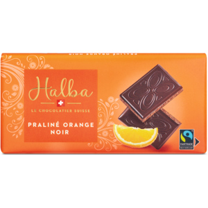 Halba Praliné Noir Orange, 5 x 100 g
