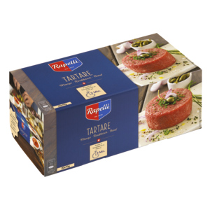 Rapelli Rinds-Tatar, tiefgekühlt, 20 x 70 g Rapelli Rinds-Tatar, tiefgekühlt, 20 x 70 g