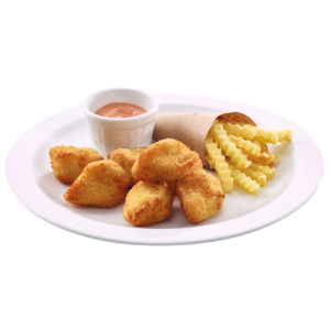 Fredag Schwiizer Chicken Nuggets Premium, paniert, frittiert, tiefgekühlt, 3 x 1 kg Fredag Schwiizer Chicken Nuggets Premium, paniert, frittiert, tiefgekühlt, 3 x 1 kg