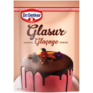 Dr.Oetker Kuchenglasur dunkel, 125 g