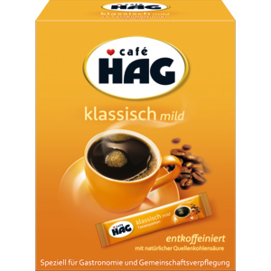 Hag Instant Coffee Portionen entkoffiniert, 25 x 1,8 g