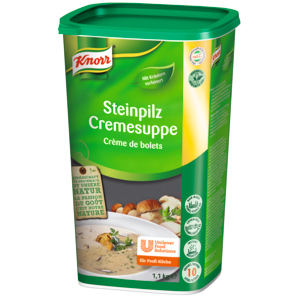 Knorr Steinpilz Cremesuppe, 1,1 kg Knorr Steinpilz Cremesuppe, 1,1 kg