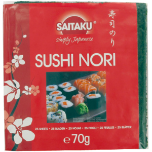 Saitaku FS Sushi Nori Seaweed, 70 g