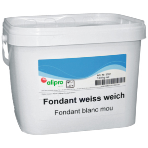 Fondant weiss, weich, 14 kg Fondant weiss, weich, 14 kg