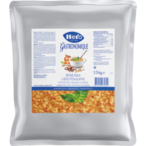 Hero Bündner Gerstensuppe Konzentrat, 1,5 kg Hero Bündner Gerstensuppe Konzentrat, 1,5 kg