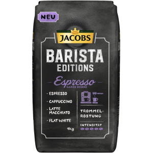 Jacobs Barista Espresso Bohnen, 4 x 1 kg