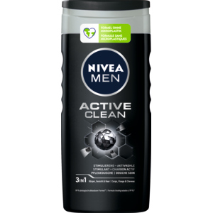 Nivea Dusch Men Active Clean, 3 x 250 ml Nivea Dusch Men Active Clean, 3 x 250 ml