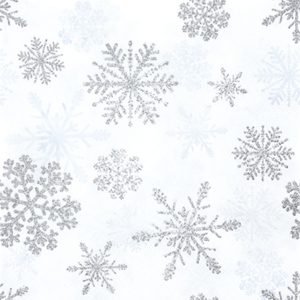 Homefashion Servietten Snow Silver 33 x 33 cm 20 Stück Homefashion Servietten Snow Silver 33 x 33 cm 20 Stück