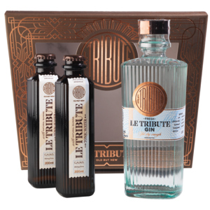Le Tribute Gin GP + 2 Tonic 43% Vol., Flaschen zu 70 cl Le Tribute Gin GP + 2 Tonic 43% Vol., Flaschen zu 70 cl