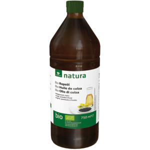Natura Bio Rapsöl kaltgepresst, 6 x 750 ml