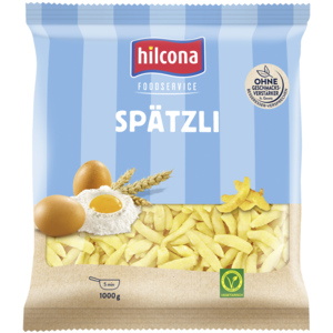 Hilcona Eier Spätzli, 5 x 1 kg Hilcona Eier Spätzli, 5 x 1 kg