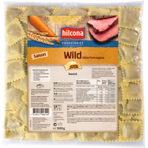 Hilcona Ravioli Wild, 1 kg
