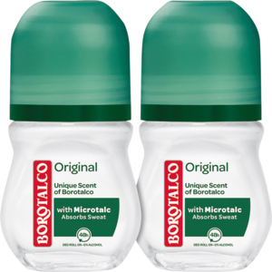 Borotalco Deo Roll-on Original, 2 x 50 ml