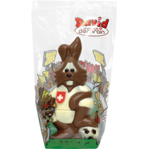 Hase Fussballer David, Milch bemahlt, Stück zu 145 g Hase Fussballer David, Milch bemahlt, Stück zu 145 g