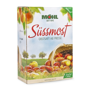 Möhl Saft ab Presse, Bibox 5 l Möhl Saft ab Presse, Bibox 5 l
