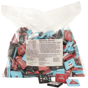 Stella Napolitains Xmas Milch und dunkel assortiert, 2 x 2,5 kg
