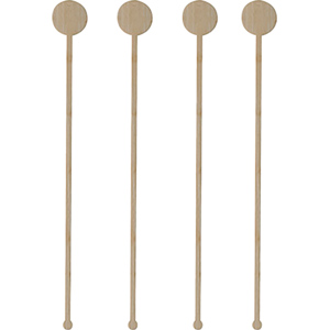 Papstar Quirler Pure Bambus 18 cm Pack zu 100 Stück Papstar Quirler Pure Bambus 18 cm Pack zu 100 Stück