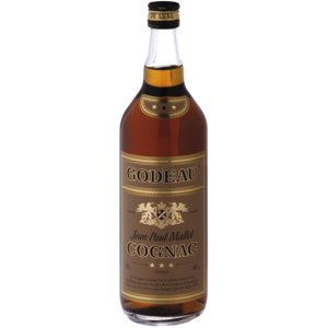 Godeau Cognac *** 40%, 100 cl Godeau Cognac *** 40%, 100 cl