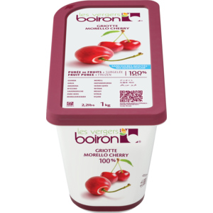Boiron Sauerkirschen Purée, ohne Zucker, TK, 1 kg
