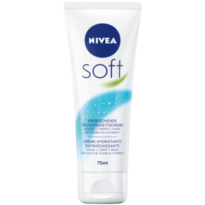 Nivea Pflegecreme Soft, 2 x 75 ml
