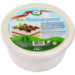 Züger Bio Mascarpone, 2 kg Züger Bio Mascarpone, 2 kg