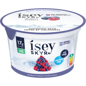 isey Skyr Heidelbeeren und Himbeere, 6 x 170 g isey Skyr Heidelbeeren und Himbeere, 6 x 170 g