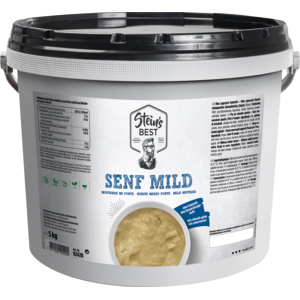 Stein's Best Senf mild, 5 kg