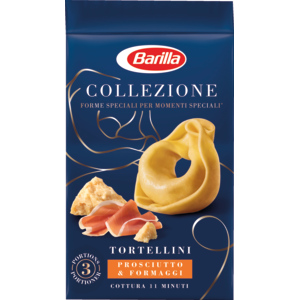 Barilla Collezione Tortellini Prosciutto & Formaggi, n° 407, 10 x 250 g Barilla Collezione Tortellini Prosciutto & Formaggi, n° 407, 10 x 250 g