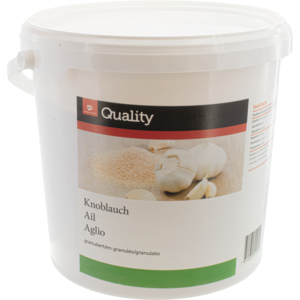 Quality Knoblauch granuliert, 3,9 kg