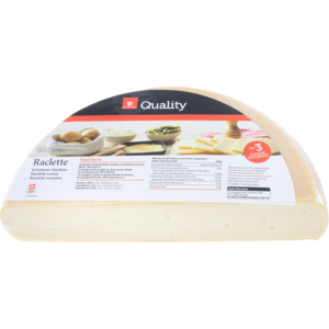 Quality Raclette, rund, 1/2 Laib ca. 2,6 kg