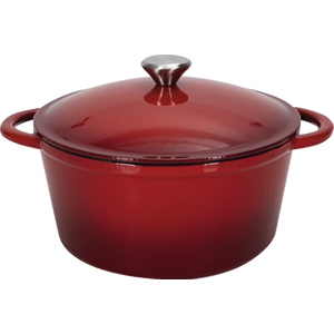 In/Out Gussbräter rot Ø 26 cm, 5L In/Out Gussbräter rot Ø 26 cm, 5L